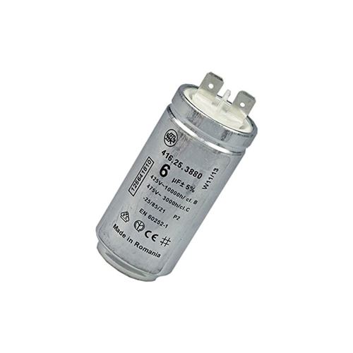Quincaillerie Sèche Linge Electrolux - Condensateur 6 Mf 450 V - Ref: 125641810
