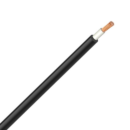Câble 6 mm² PV ZZ-F Noir Noir - Unité de mesure: 1 m