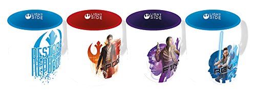 Sd Toys - Set 4 Tasses Expresso Star Wars Les Derniers Jedi - Resistance - 8435450200649