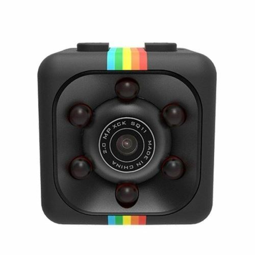 Mini Caméra Espion HD1080P Caméra Cachée avec Vision Nocturne et Détection de Mouvement pour Surveillance de sécurité(Noir)