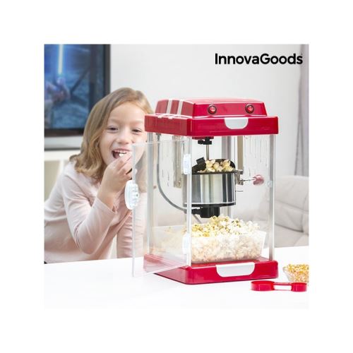 Machine à Pop-Corn Tasty Pop Times InnovaGoods 310W Rouge