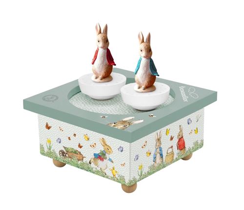 Trousselier Boîte À Musique Dancing Peter Rabbit Beige