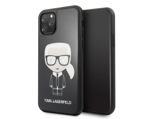 Coque pour Iphone 11 Pro Karl Lagerfeld Double layer noir