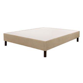 Sommier Delta CAMIF, 20 cm CAMIF 2 x 80 x 200 cm Camel Clair - 1