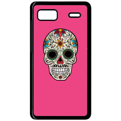 Coque Lenovo A708 Crane Couleurs Fond Rose