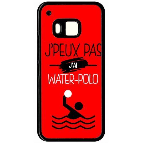 Coque htc m9 j peux pas j ai water polo 9
