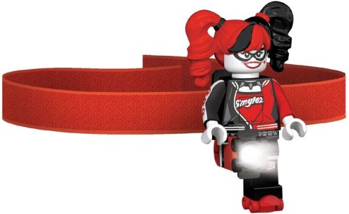LEGO Lampe frontale Batman: Harley Quinn 7 cm rouge