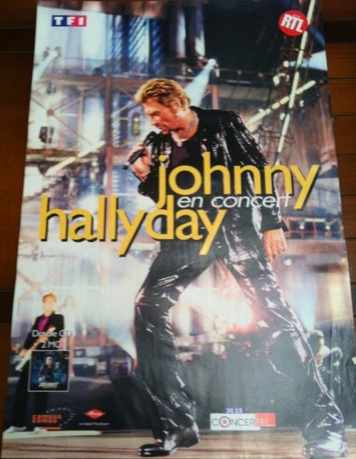 Johnny HALLYDAY - 40x60 cm - AFFICHE / POSTER