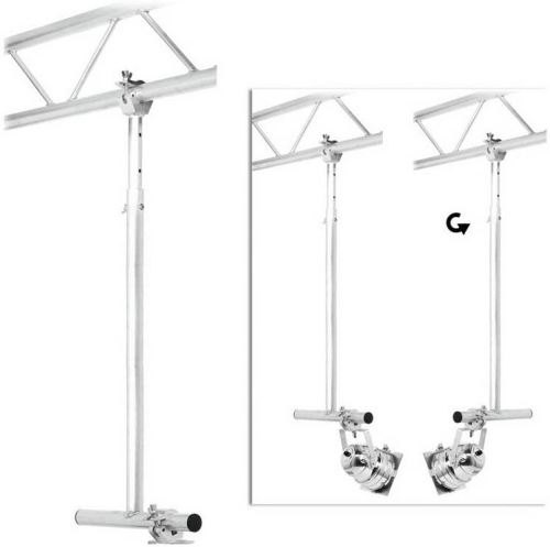 Guil 060932 TTL-01 Bras télescopique 637-937 mm Argenté