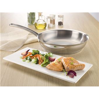 Lagostina 012898040130 Armonia Poele Tous Feux Dont Induction Acier Inoxydable Inox 30 Cm Achat Prix Fnac