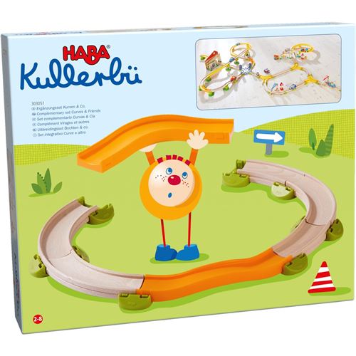 Haba - Kogelbaan - Uitbreidingsset Bochten & co.