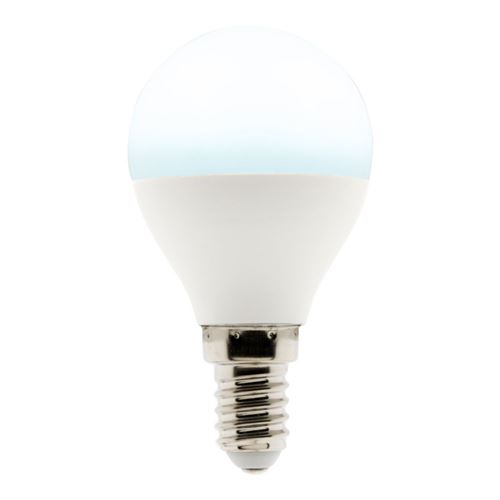 Elexity - Ampoule LED Sphérique E14 - 5W - Blanc froid - 400 Lumen - 6500K - A+ - Zenitech