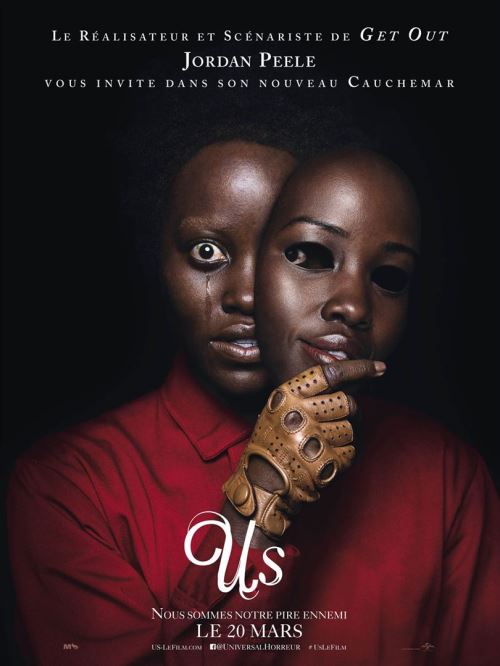 US - 2019 - Jordan Peele - 40x60cm - AFFICHE CINEMA ORIGINALE /Pliée