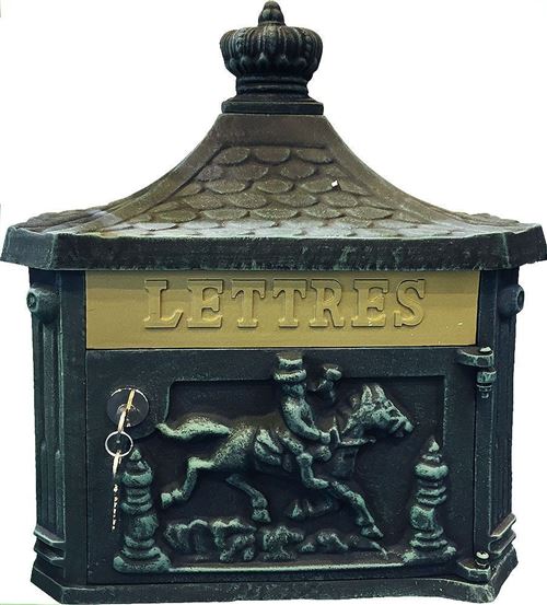 Dommartin Fonte D'art - Boîte aux lettres murale classique