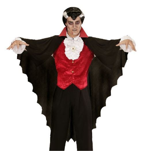Cape de vampire dentelée adulte