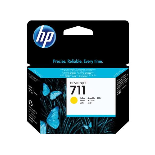 HP 711 - geel - origineel - inktcartridge