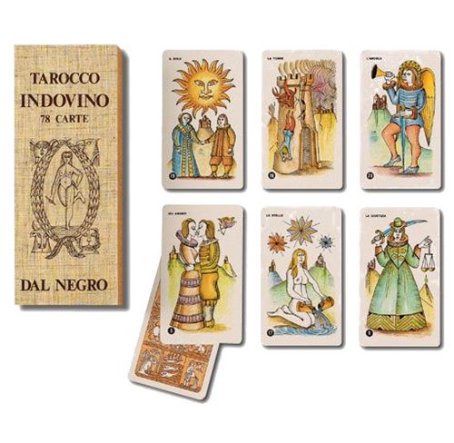Dal Negro Cartes De Tarot 10,5 X 6,2 Cm Carton 78-Part