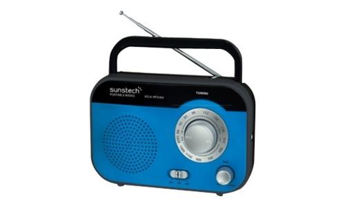 SUNSTECH  RPS560 - Radio portable - bleu