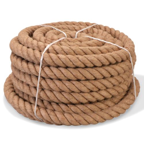 Corde de Jute Naturelle | Cordeline | Ficelle de Jute 100 % Naturel 14 mm 100 m