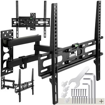 Meuble Tv Avec Bras Articulé 8 Sur Tectake Support Mural Tv Avec Bras Articule Orientable Et