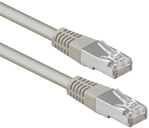 RJ45 – Cât 6 Blindé F/UTP Mâle-Mâle 0.5m