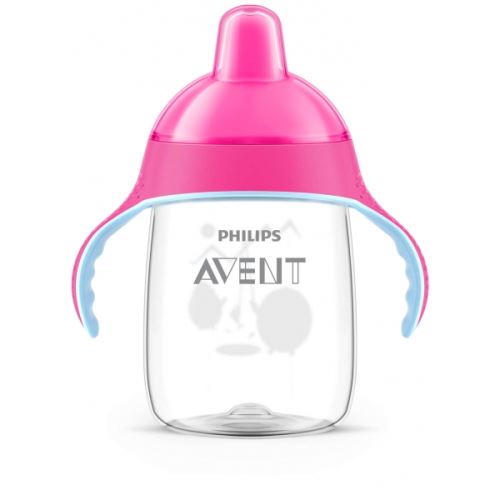 Tasse bec anti-fuites 340 ml rose - philips avent
