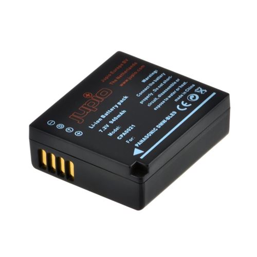 Jupio CPA0021 Batterie pour Panasonic DMW-BLE9 Noir