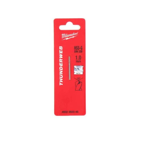 Pack de 2 Forets métal MILWAUKEE HSS-G THUNDERWEB 1 X 34MM 4932352345
