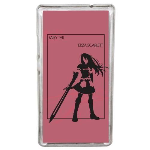 Coque fairy tail erza scarlett compatible huawei mate 8 transparent