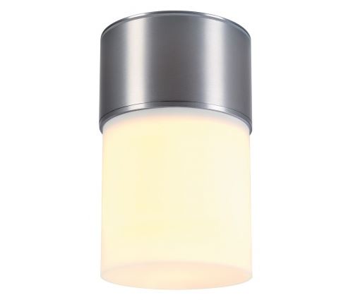 Rox acryl c, plafonnier extérieur, alu brossé, e27 max. 20w, ip44
