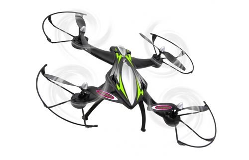 Jamara quadrocoptère F1X AltitudeFlyback 2.4 GHz 42 cm noir
