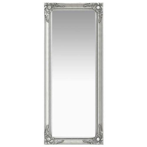 vidaXL Miroir mural style baroque 50x120 cm Argenté