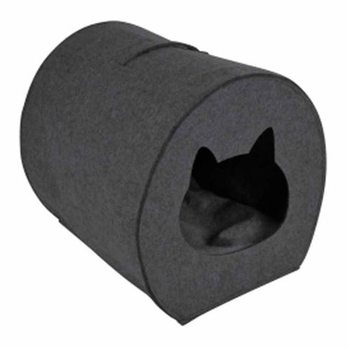 Comparer les prix de Niche pour Chat Dôme avec Poignée 37cm Anthracite