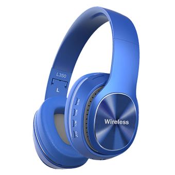Casque Sans Fil Bluetooth 4.1 Stéréo Overear Pliable Casque Micro Intégré - 1