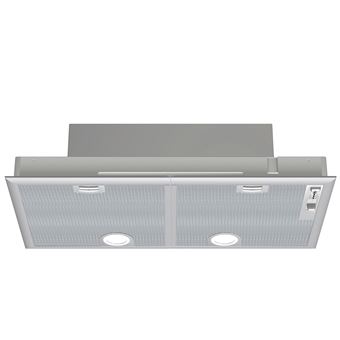 Neff N 30 D5855X1 - Hotte - groupe filtrant - Niche - largeur : 70 cm - profondeur : 35 cm - extraction et recirculation (avec kit de recirculation supplémentaire) - avec moteur interne - argent métallique