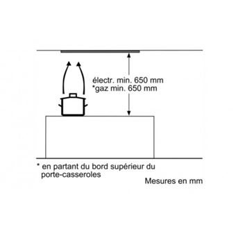 Neff N 30 D5855X1 - Hotte - groupe filtrant - Niche - largeur : 70 cm - profondeur : 35 cm - extraction et recirculation (avec kit de recirculation supplémentaire) - avec moteur interne - argent métallique
