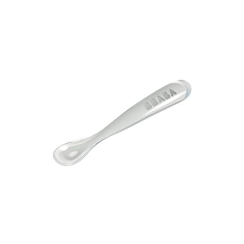 Beaba Light Mist Cuillère 1Er Âge Silicone Gris Clair