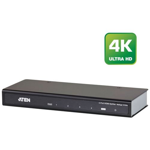 Distributeur HDMI 4 sorties 3D 4K ATEN (VS184A)