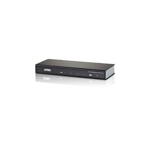 Aten Technology Noir Aten Vancryst Vs184a - Répartiteur Vidéo/Audio - 4 X Hdmi - De Bureau