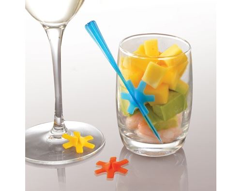 Mastrad - Marque-verres en silicone