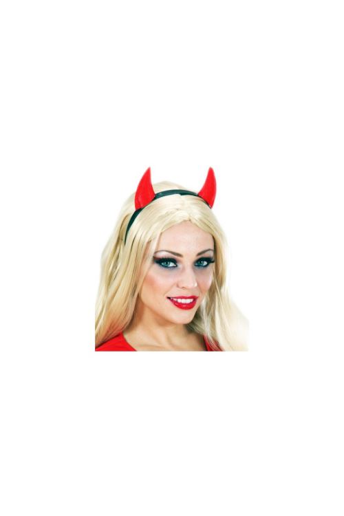 Serre tete diable reflechissant rouge