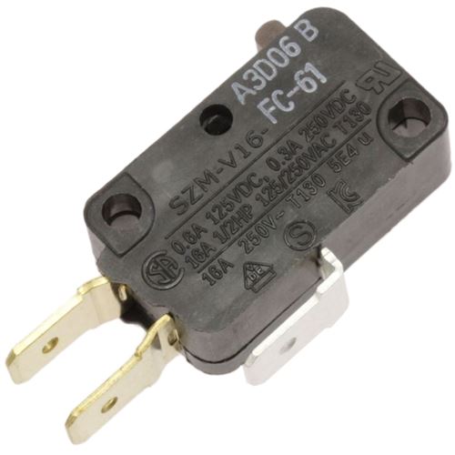 Interrupteur A3d06b Four micro-ondes 480120100814 WHIRLPOOL, IKEA WHIRLPOOL, BAUKNECHT, KITCHENAID, ARISTON HOTPOINT, IGNIS, V-ZUG, INDESIT, FAGOR, PRIVILEG - 294796