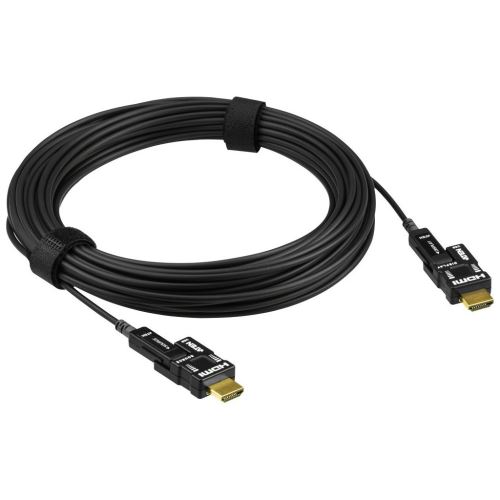ATEN VanCryst VE7833 - Câble HDMI - HDMI mâle pour HDMI mâle - 30 m - cuivre hybride/fibre optique - noir - actif, plenum, support 4K