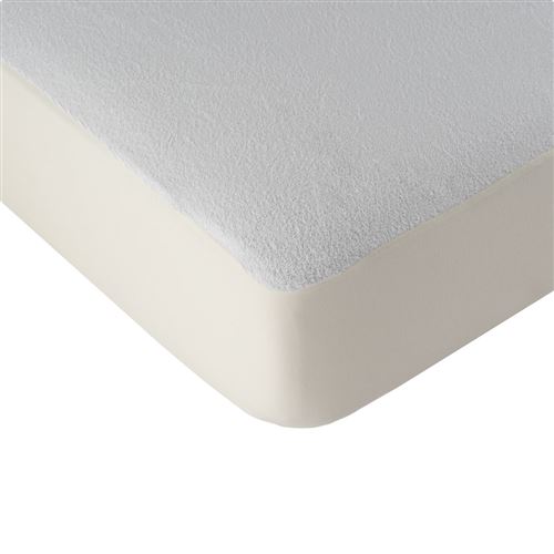 LINANDELLE - Alèse protège matelas imperméable drap housse HYGIENA KID Blanc 60x120 cm