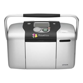 Epson PictureMate Mobile Phone Edition - Imprimante - couleur - jet d'encre - 100 x 150 mm - 5 760 x 1 440 ppp jusqu'à 1.9 min/page (couleur) - capacité : 20 feuilles - USB, Bluetooth