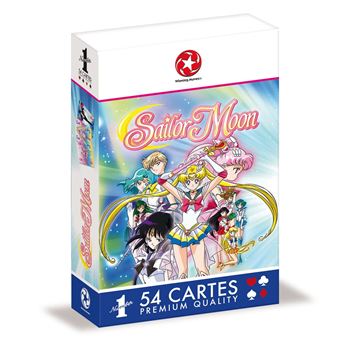 Jeu de 54 cartes Winning Moves Sailor Moon