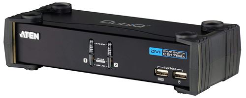 Aten Switch CS1762A-AT-G Commutateur 2 x USB / 2 x DVI / 2 x Audio ports