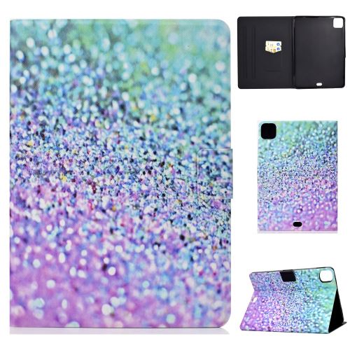 Etui en PU + TPU impression de motifs avec support élément de dorure pour votre Apple iPad Pro 11 pouces (2020)/(2018)