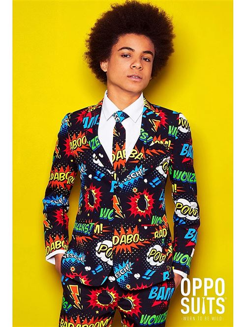Teeguard Opposuit Badaboom, taille 134/140, costume cool costume carnaval costume