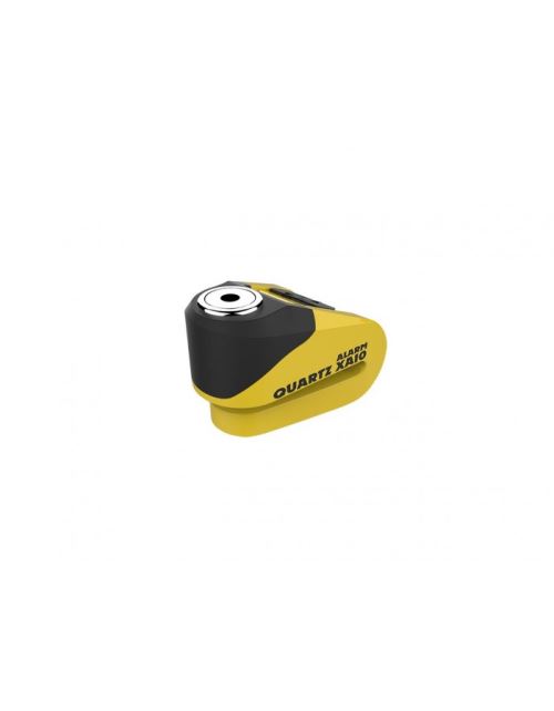 Bloque disque alarme OXFORD Quartz XA10 Ø10mm jaune/noir